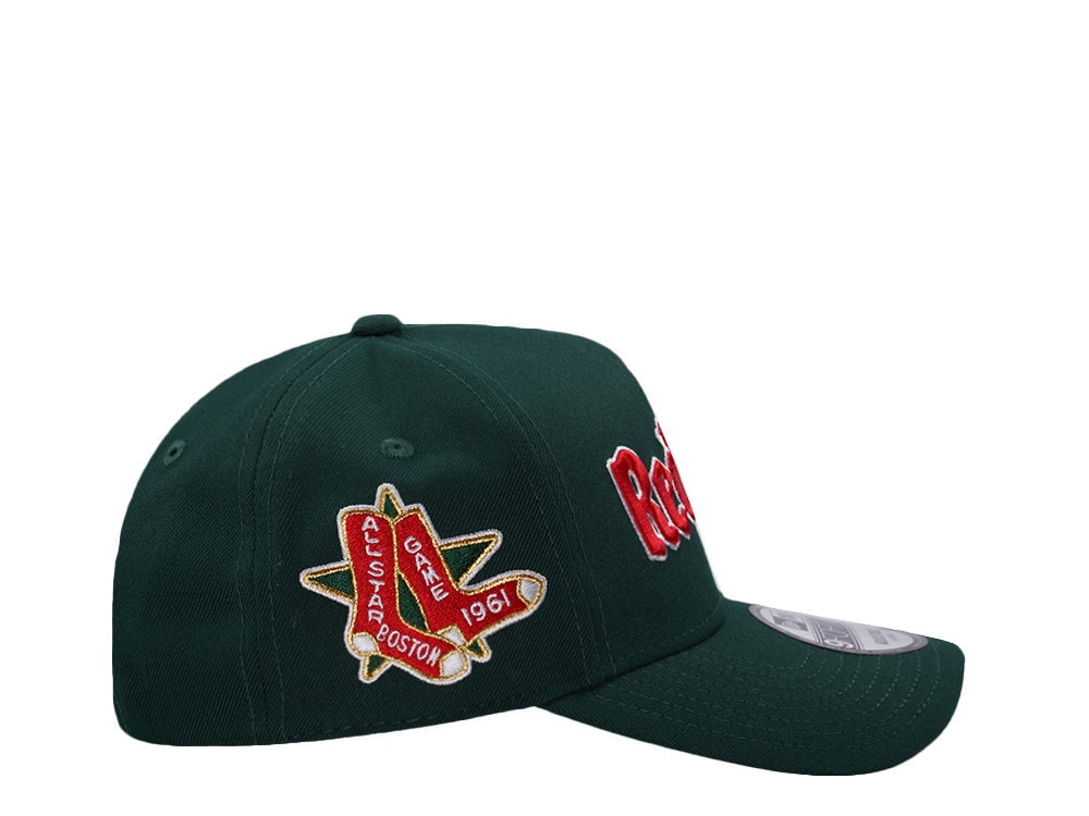 New Era Boston Red Sox All Star Game 1961 Dark Green Prime Edition 9Forty A Frame Snapback Casquette