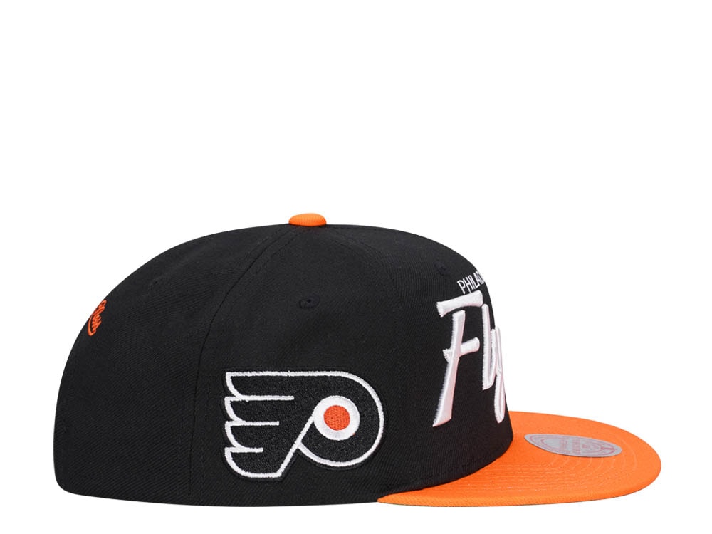Mitchell & Ness Philadelphia Flyers Vintage Script Snapback Casquette