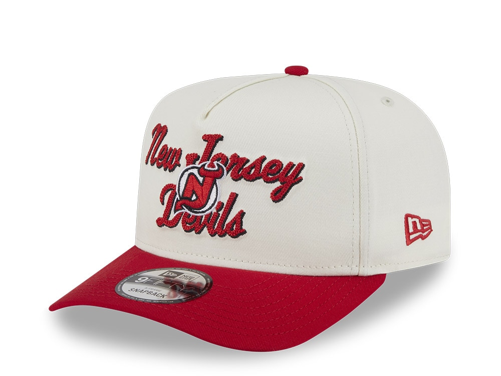 New Era New Jersey Devils Chainstitch 9Fifty A Frame Snapback Casquette