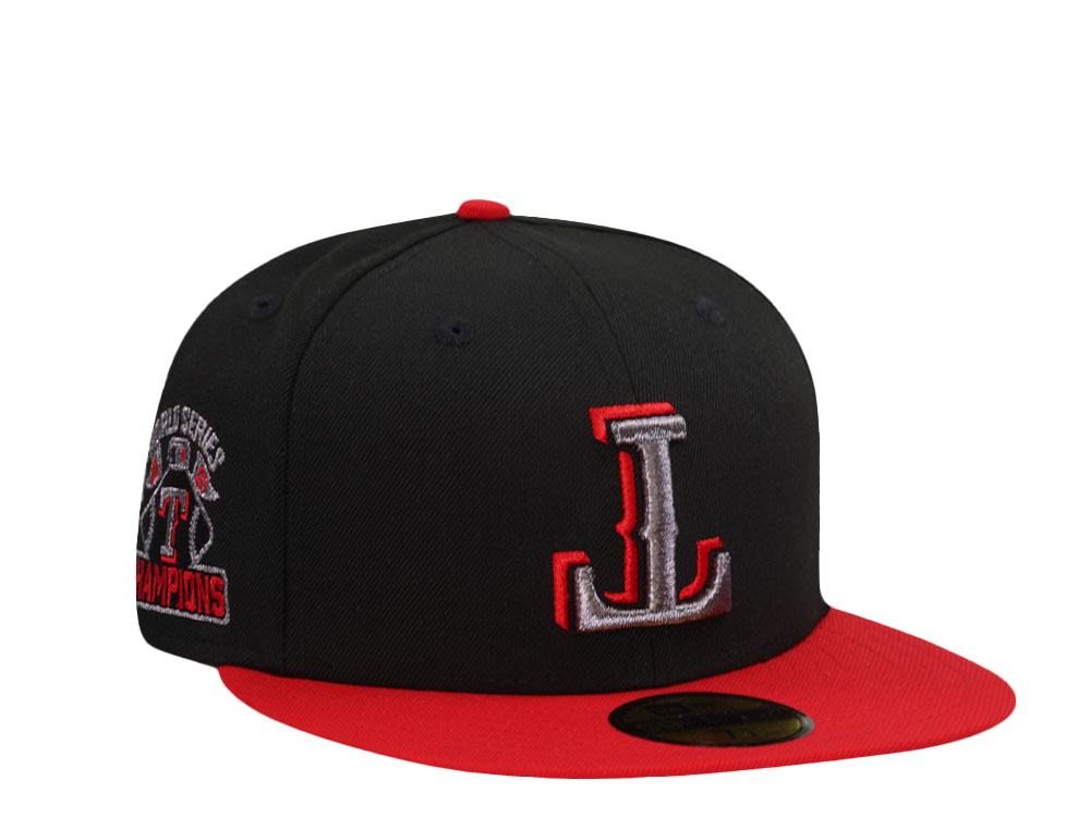 New Era Texas Rangers World Series Champions 2023 Liquid Titanium Two Tone Edition 59Fifty Fitted Casquette