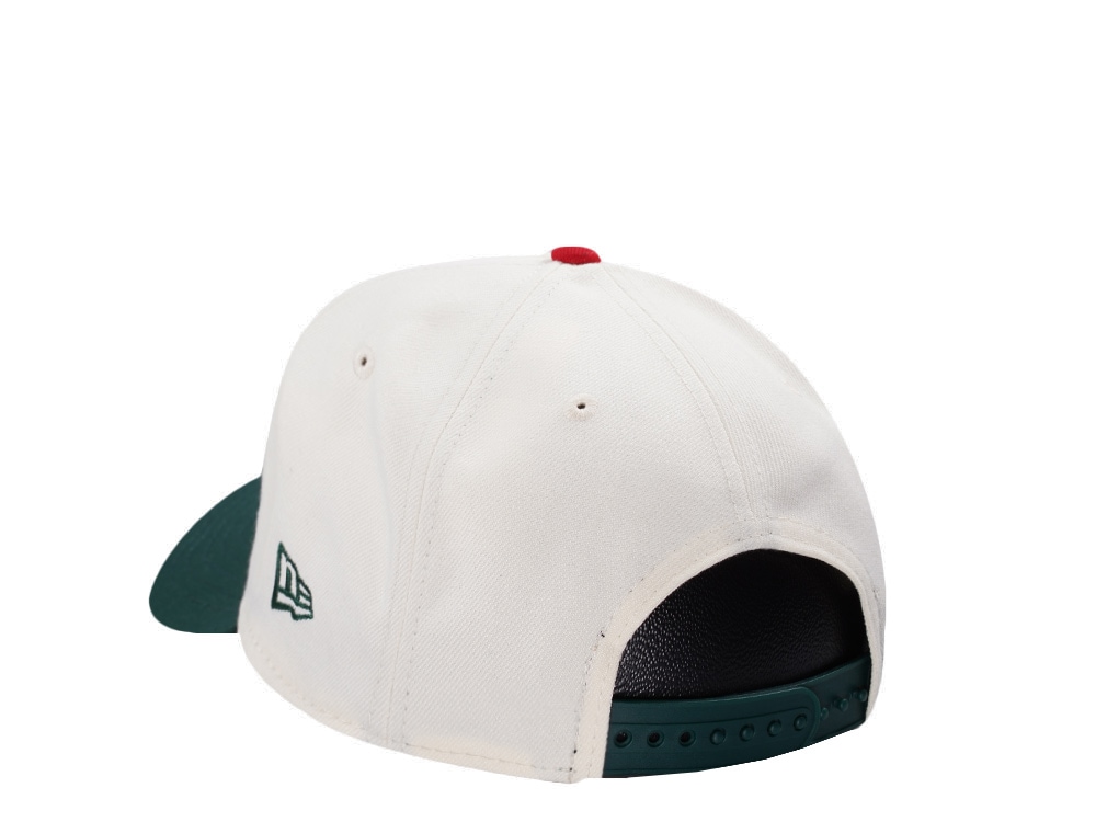 New Era Los Angeles Dodgers Burning Rose Chrome Two Tone Edition 9Forty A Frame Snapback Casquette