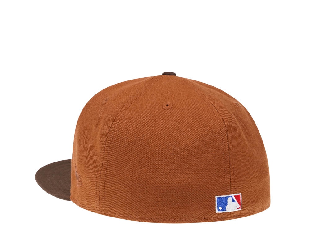 New Era Oakland Athletics 40th Anniversary Bourbon and Suede Edition 59Fifty Fitted Casquette