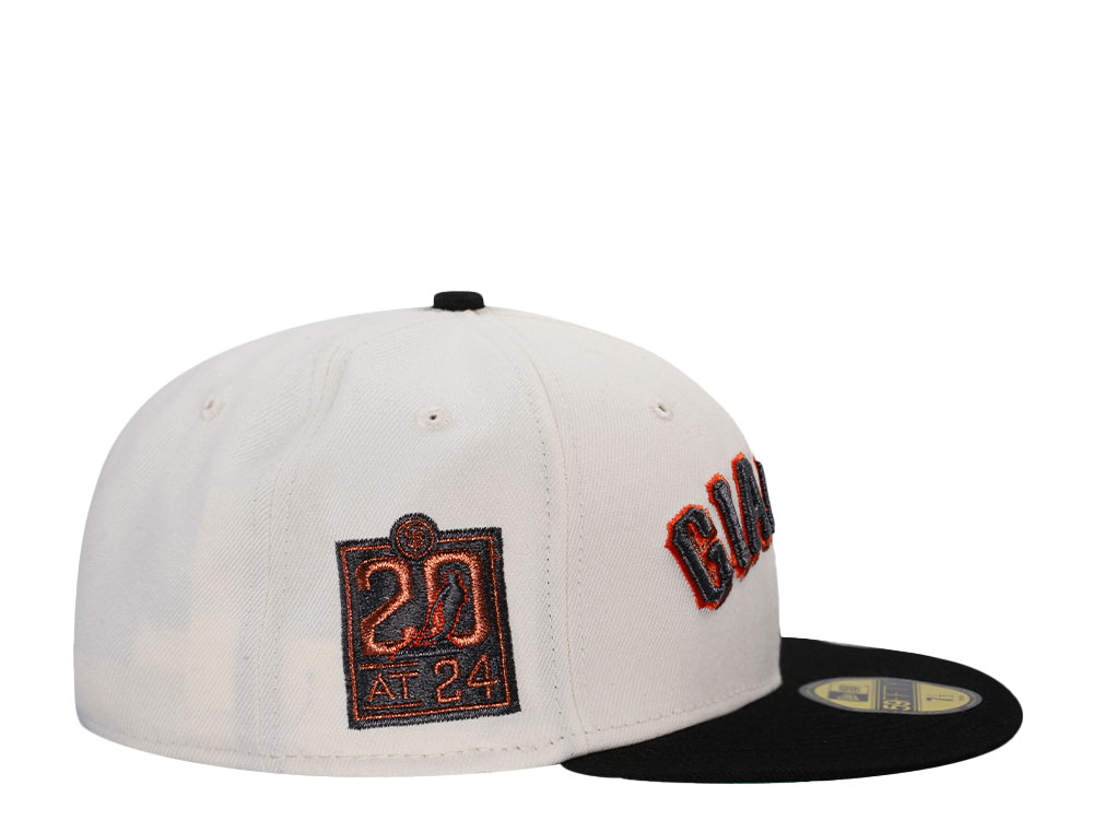 New Era San Francisco Giants 20 AT 24 Chrome Metallic Two Tone Edition 59Fifty Fitted Casquette