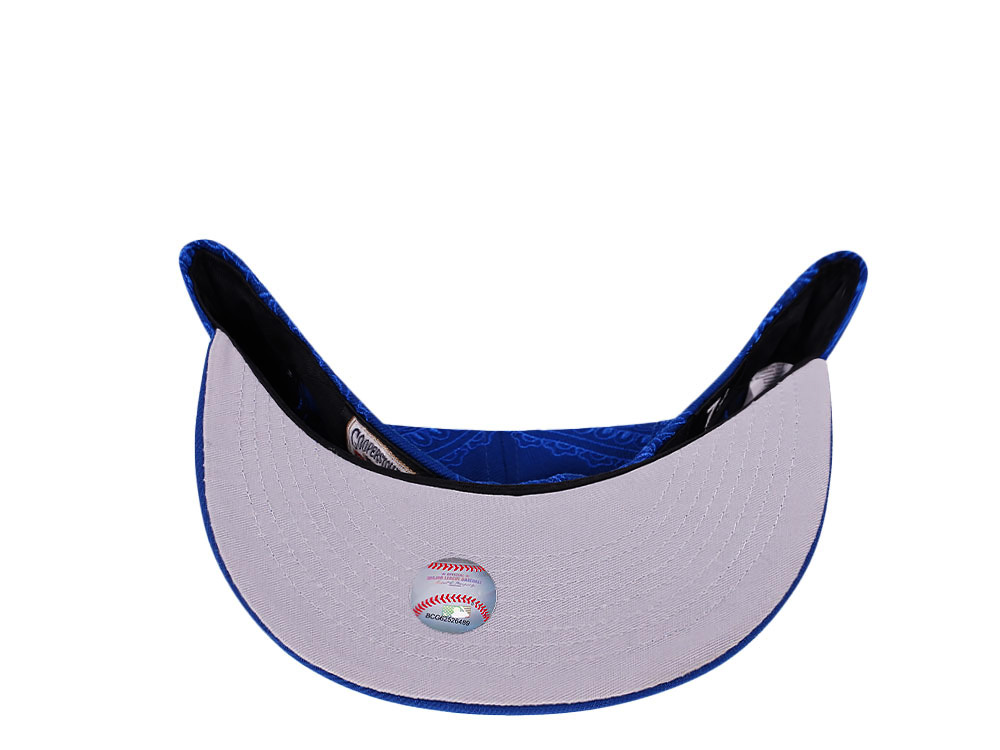 New Era New York Mets Blue MLB Swirl 59Fifty Fitted Casquette