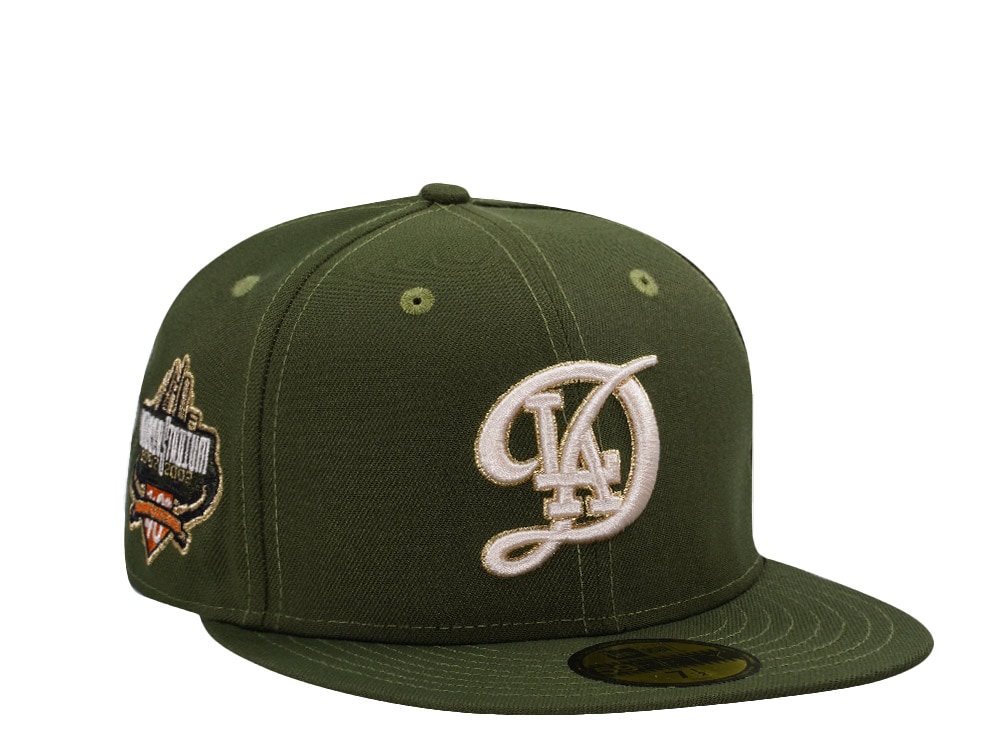 New Era Los Angeles Dodgers Stadium 40th Anniversary Olive Prime Edition 59Fifty Fitted Casquette