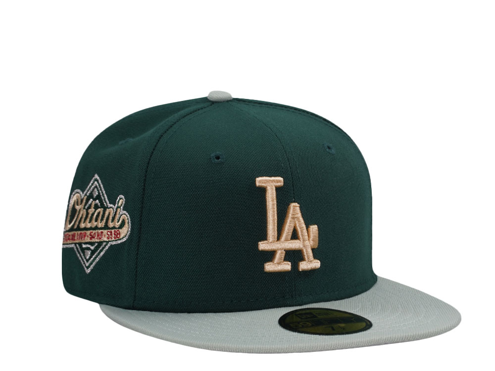New Era Los Angeles Dodgers Ohtani MVP Forest Green Two Tone Edition 59Fifty Fitted Casquette