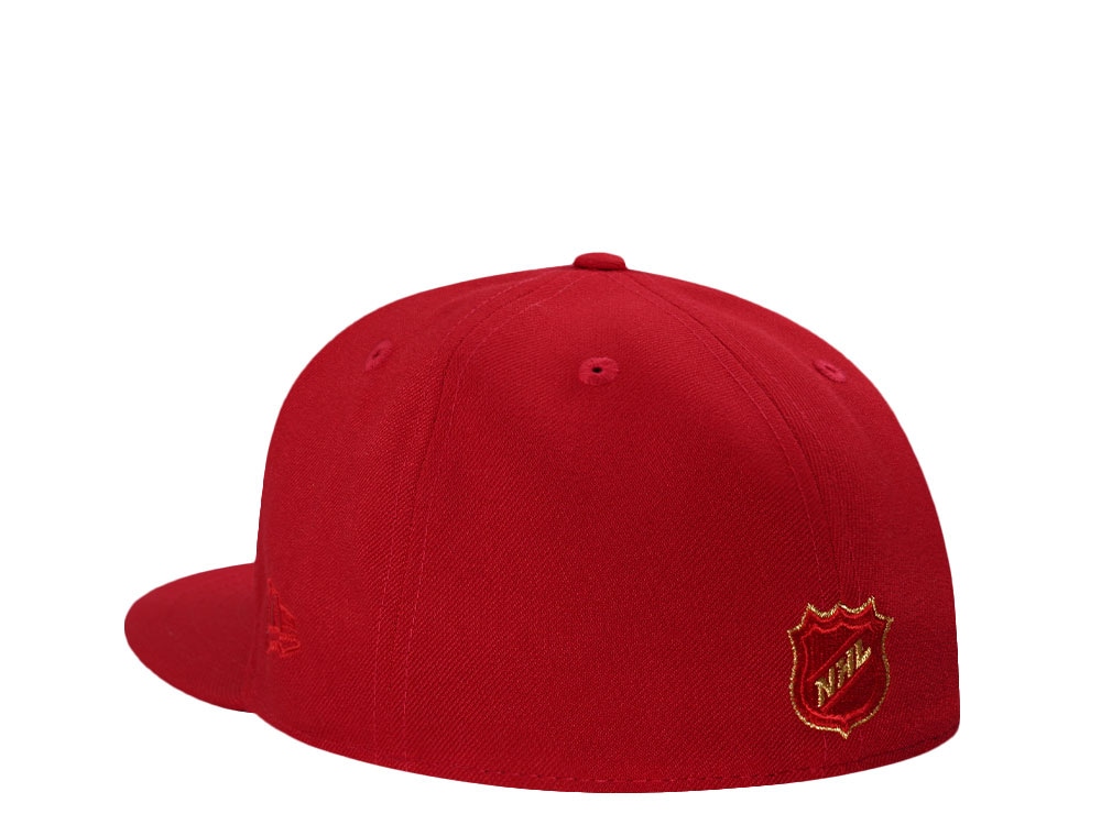 New Era New Jersey Devils 40th Anniversary Scarlet Red Edition 59Fifty Fitted Casquette