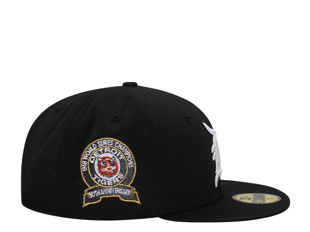 New Era Detroit Tigers 50th Anniversary Black Classic Edition 59Fifty Fitted Casquette