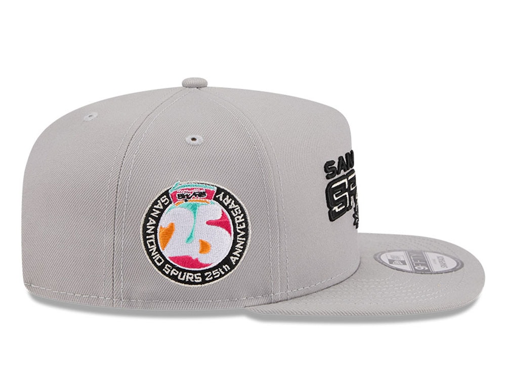 New Era San Antonio Spurs 25th Anniversary HWC Edition 9Fifty A Frame Snapback Casquette