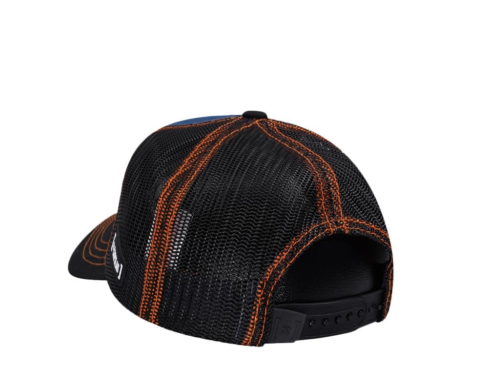 Capslab Dragon Ball Z Goku Blue/Black Trucker Snapback Casquette