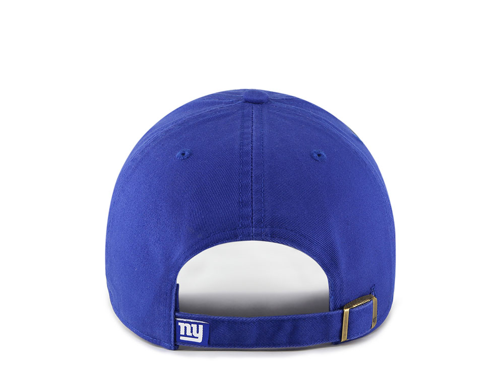 47Brand New York Giants Royal Blue Classic Edition Clean Up Strapback Casquette