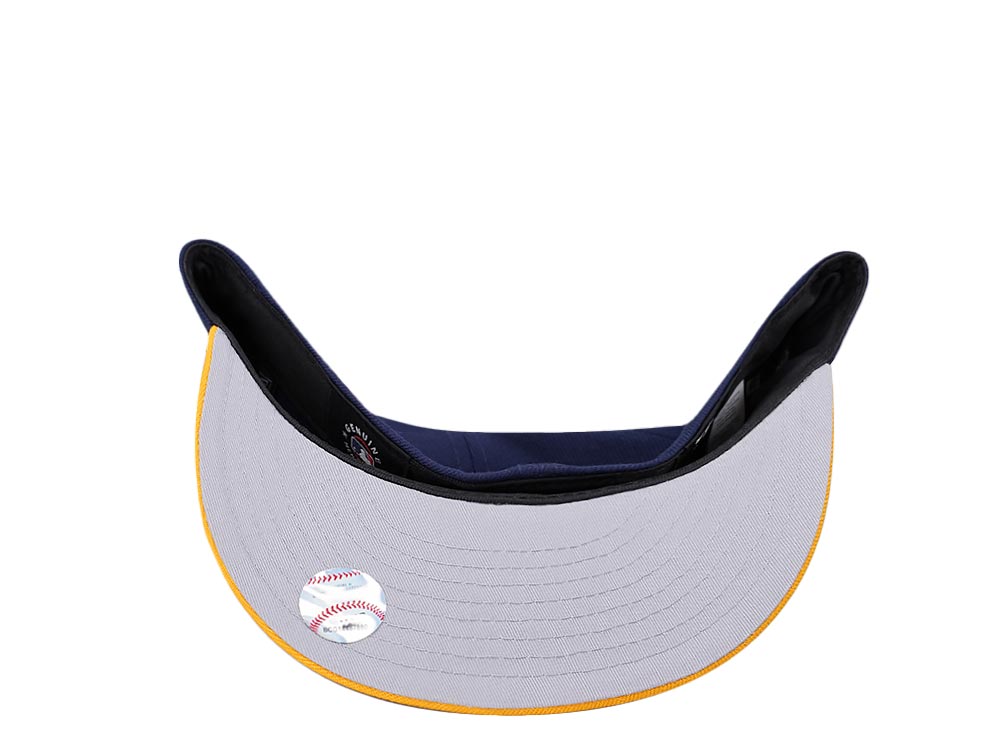New Era Milwaukee Brewers 50th Anniversary Two Tone Classic Edition 59Fifty Fitted Casquette