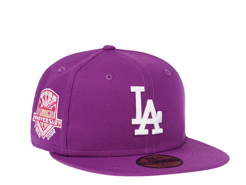 New Era Los Angeles Dodgers 50 Anniversary 1958-2008 59Fifty Fitted Casquette