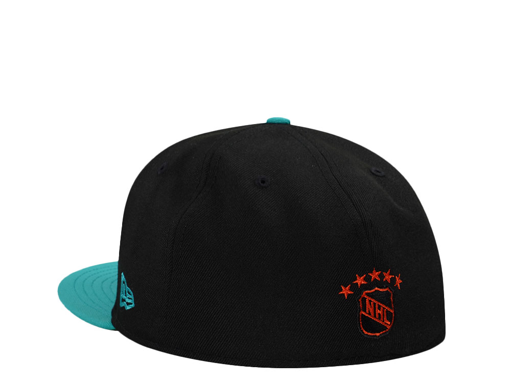 New Era San Jose Sharks 15th Season Throwback Two Tone Edition 59Fifty Fitted Casquette