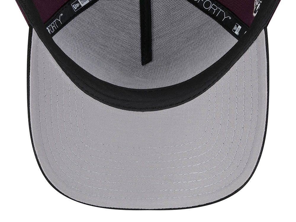 New Era Philadelphia Phillies 100th Anniversary Two Tone Plum 9Forty A Frame Snapback Casquette