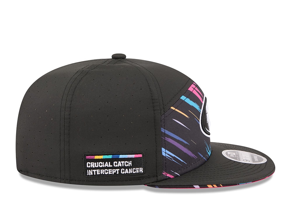 New Era San Francisco 49ers Crucial Catch 2026 Black Edition 9Fifty Split Panel Snapback Casquette