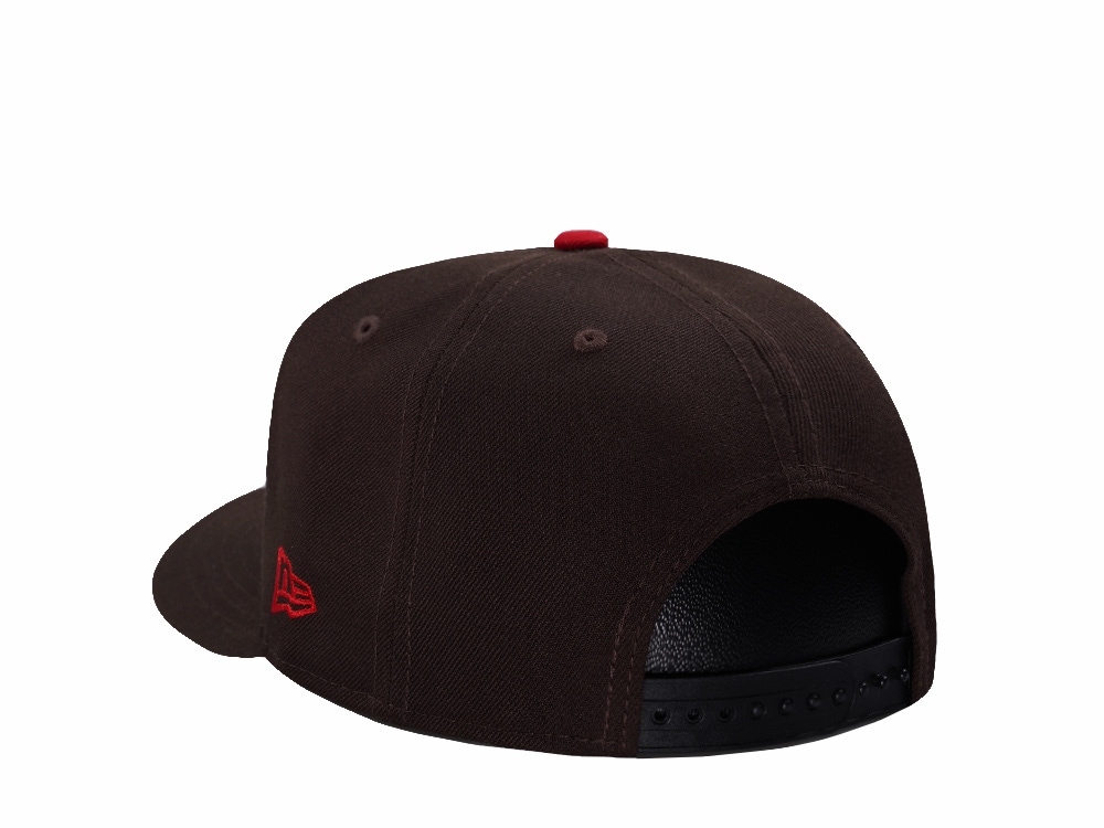 New Era Houston Astros 35th Anniversary Burnt Wood Prime Edition 9Fifty A Frame Snapback Casquette