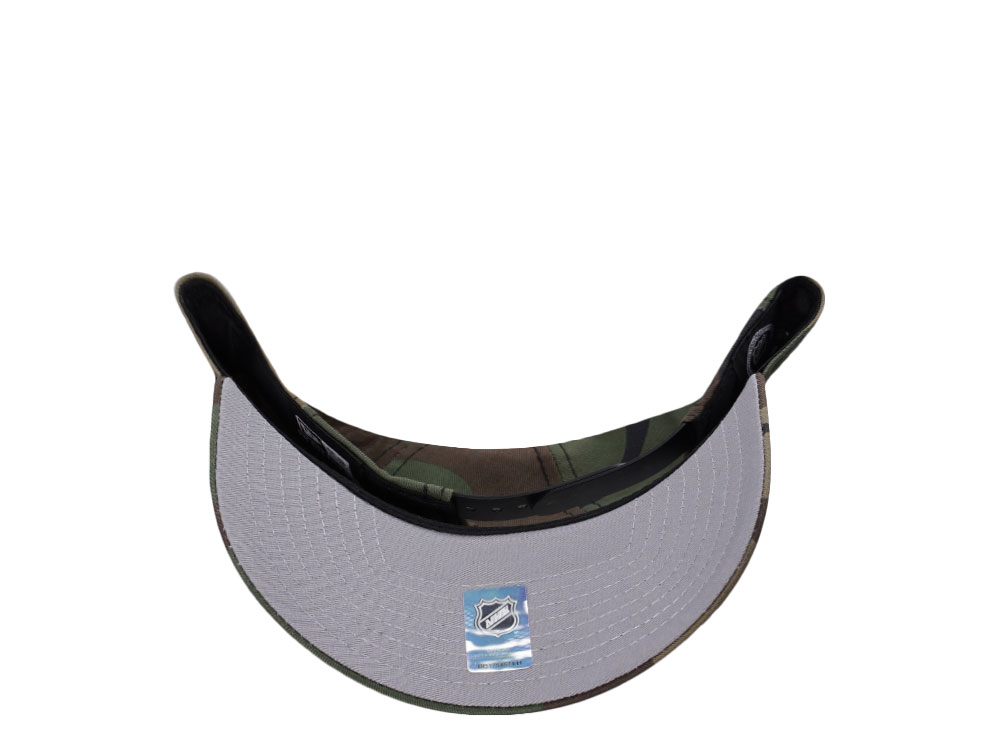 New Era Anaheim Ducks 10th Anniversary Woodland Camo Prime Edition 9Forty A Frame Snapback Casquette
