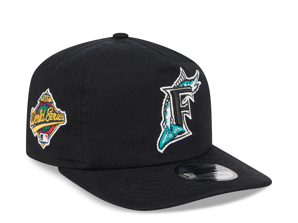 New Era Florida Marlins World Series 1997 Championship Black Edition 19Twenty Snapback Casquette