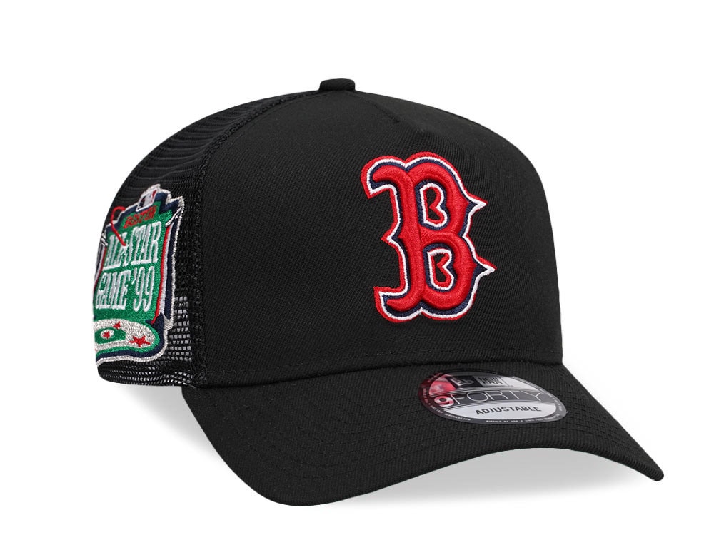 New Era Boston Red Sox All Star Game 1999 Black Edition 9Forty A Frame Trucker Snapback Casquette