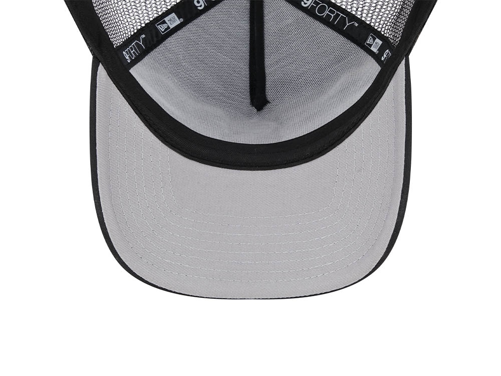 New Era Seattle Mariners Black All Day 9Forty A Frame Trucker Snapback Casquette