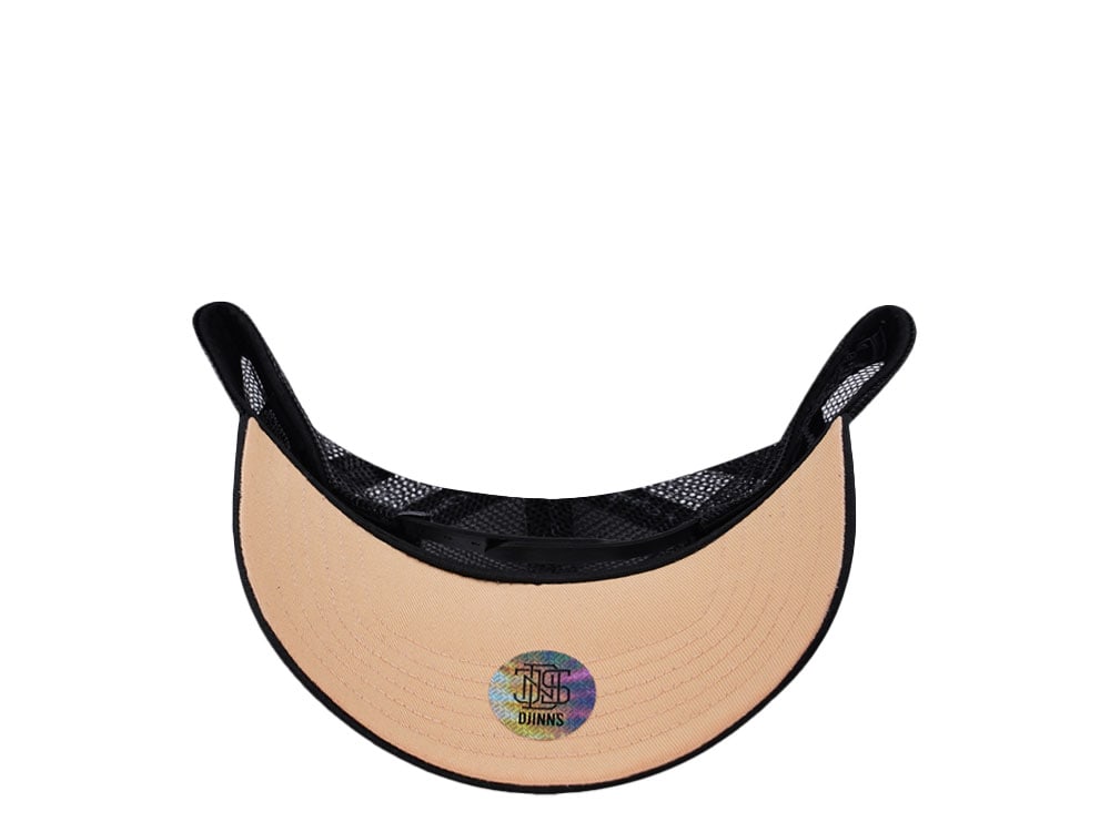 Djinns HFT Do Nothing Club Sloth Black Trucker Snapback Casquette
