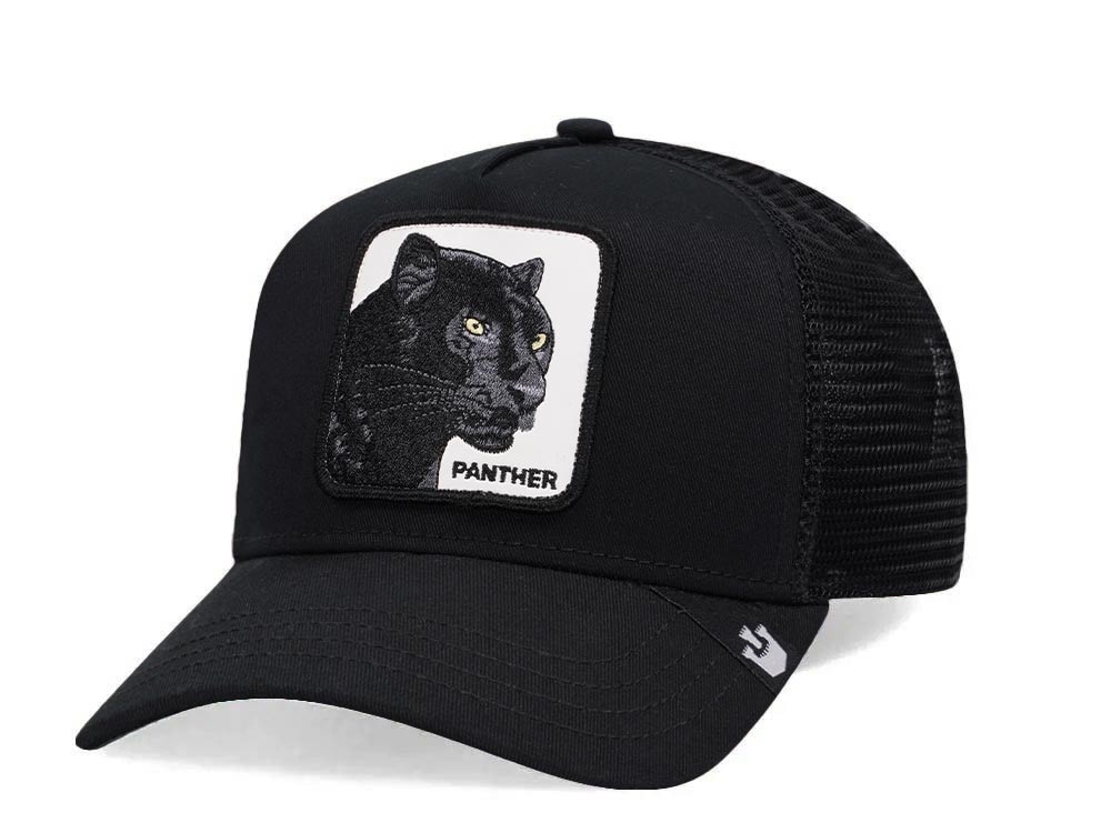 Goorin Bros The Panther Black Trucker Snapback Casquette
