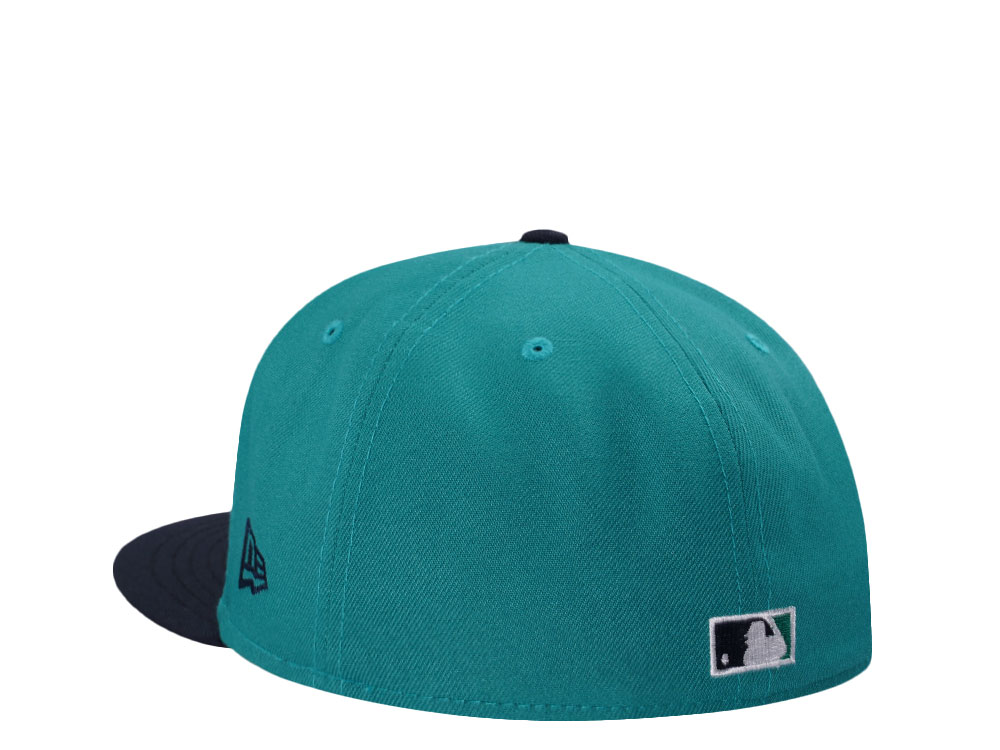 New Era Seattle Mariners Ichiro Hall of Fame Teal Two Tone Edition 59Fifty Fitted Casquette