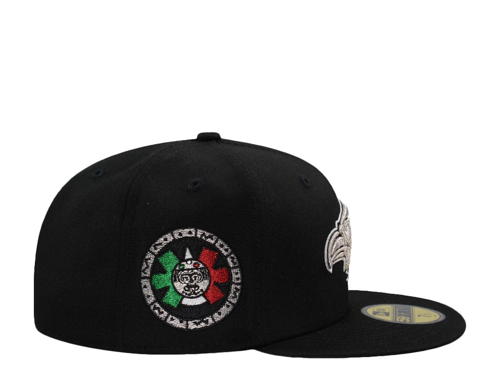 New Era Mexico Aztec Eagle Warrior Black Prime Edition 59Fifty Fitted Casquette