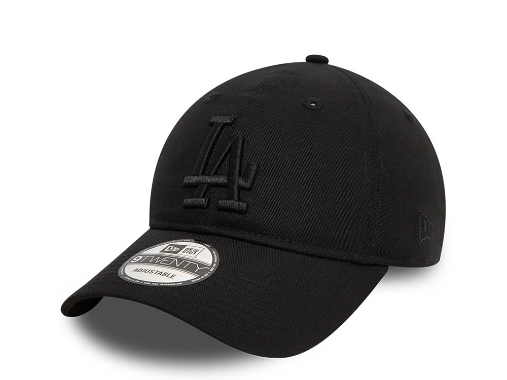 New Era Los Angeles Dodgers League Essential Black 9Twenty Strapback Casquette