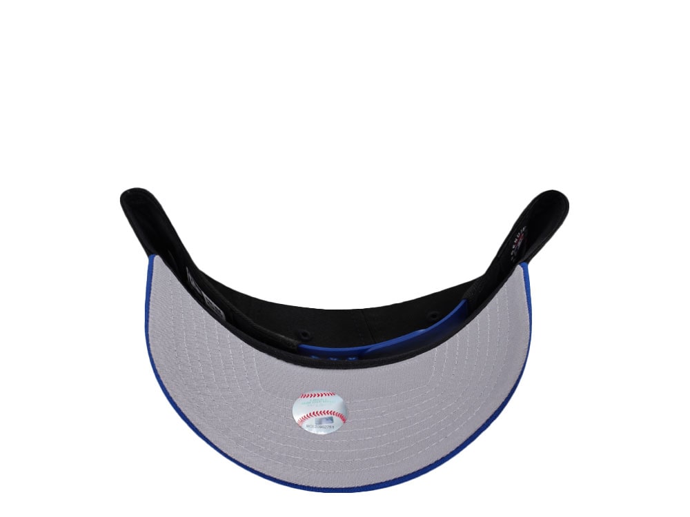 New Era New York Mets 60th Anniversary  Black Two Tone Edition 9Forty A Frame Snapback Casquette
