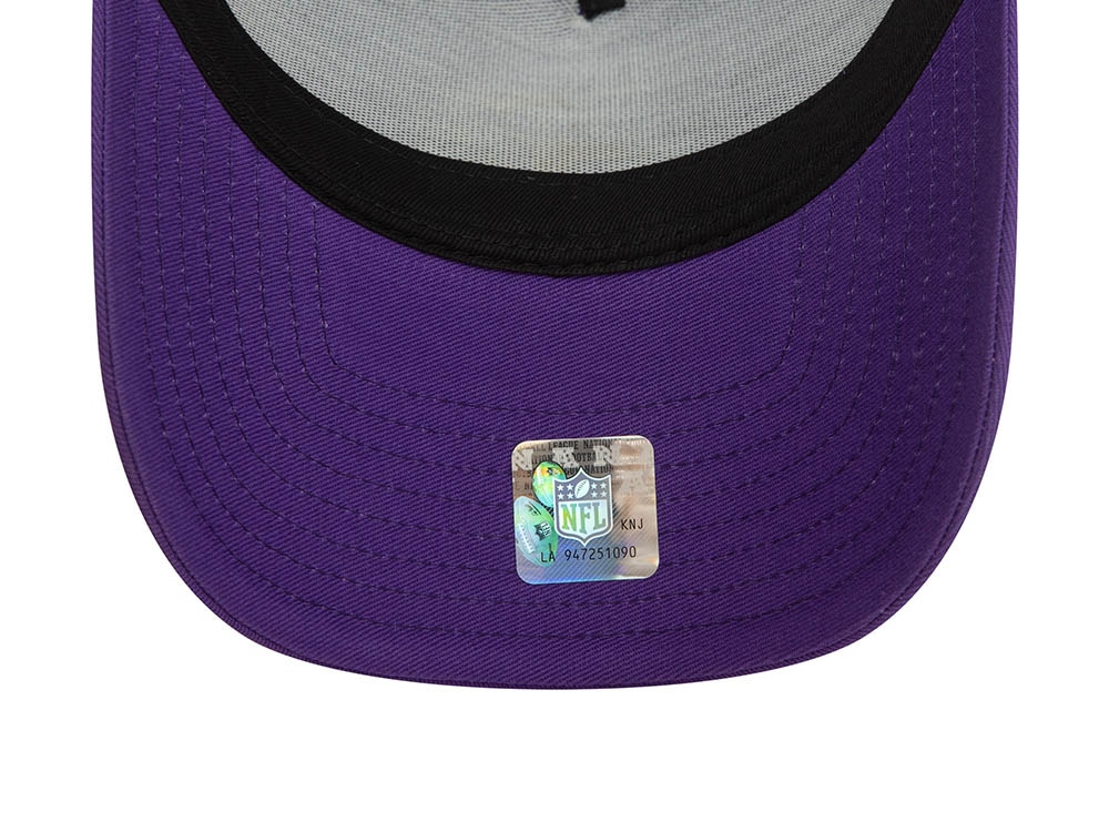 New Era Minnesota Vikings Purple A Frame Snapback Casquette