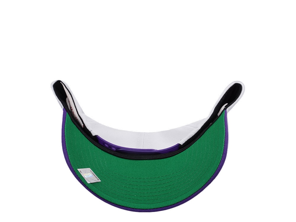 Mitchell & Ness Los Angeles Lakers NBA Playoffs 1996 Chrome Two Tone Editon Pro Crown Fit Snapback Casquette