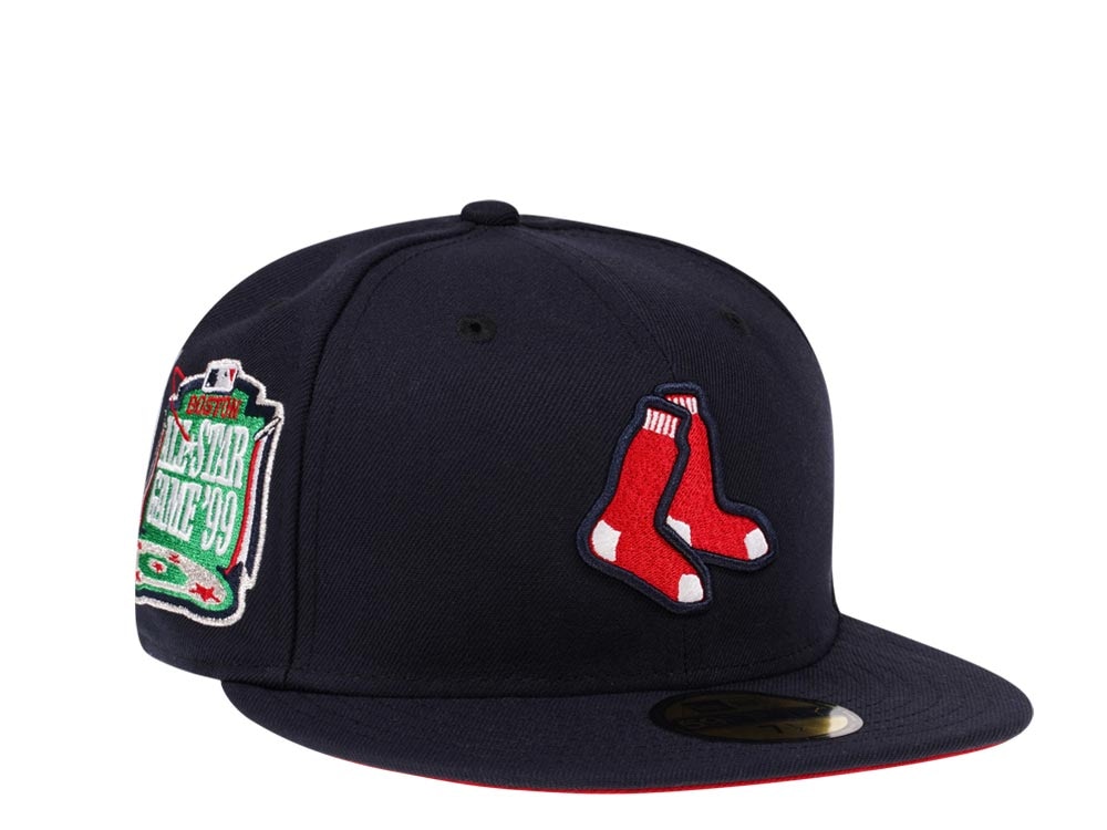 New Era Boston Red Sox All Star Game 1999 Navy Red Prime Edition 59Fifty Fitted Casquette