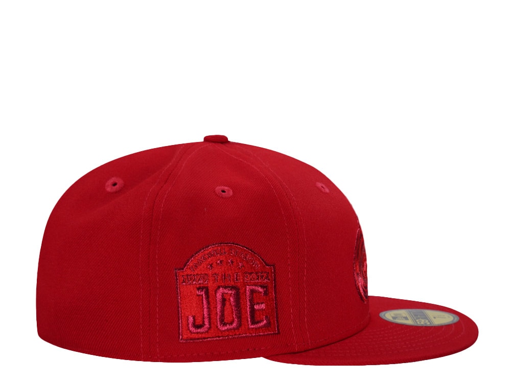 New Era Detroit Red Wings Metallic Farewell the Joe  Red Prime Edition 59Fifty Fitted Casquette
