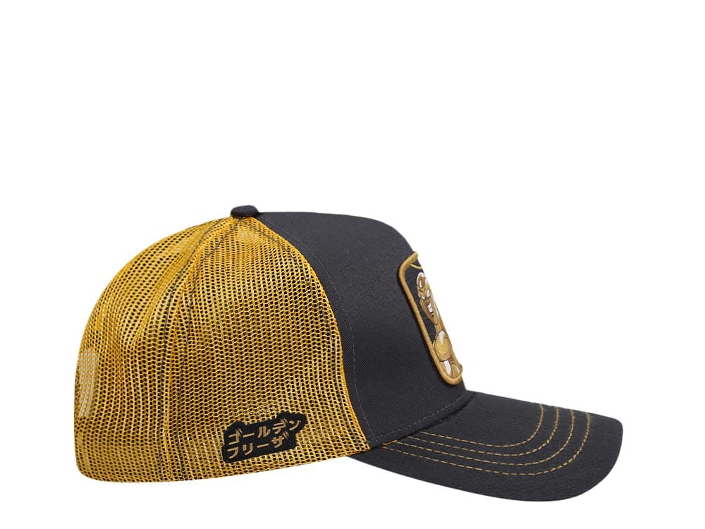 Capslab Dragon Ball Super Golden Frieza Grey/Yellow Trucker Snapback Casquette