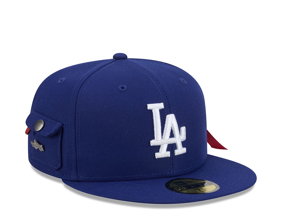 New Era Alpha Industries Los Angeles Dodgers Navy Prime Edition 59Fifty Fitted Casquette