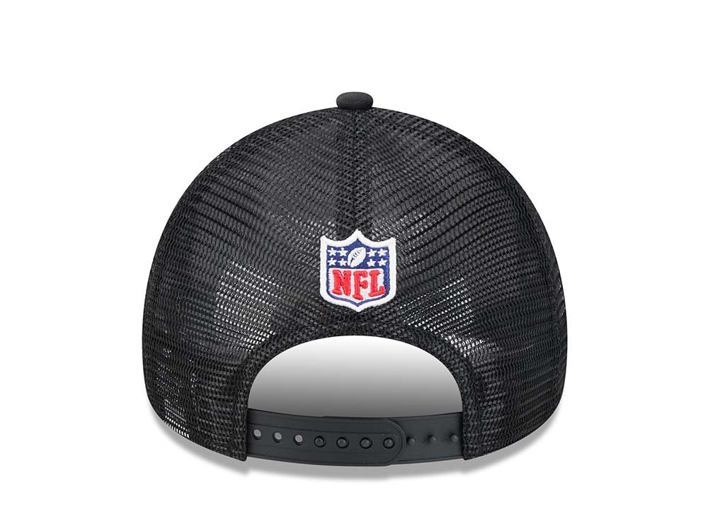 New Era Jacksonville Jaguars Sideline 2024 9Forty A Frame Trucker Snapback Casquette