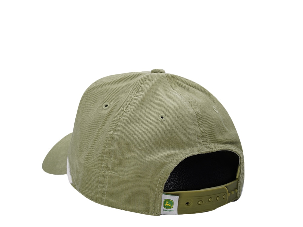 John Deere Cord Rope Olive Snapback Casquette
