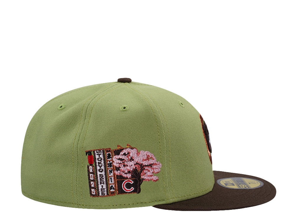 New Era Chicago Cubs Tokyo Series Matcha Two Tone Edition 59Fifty Fitted Casquette
