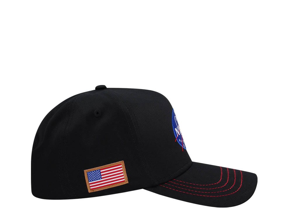 Capslab NASA Black Trucker Snapback Casquette