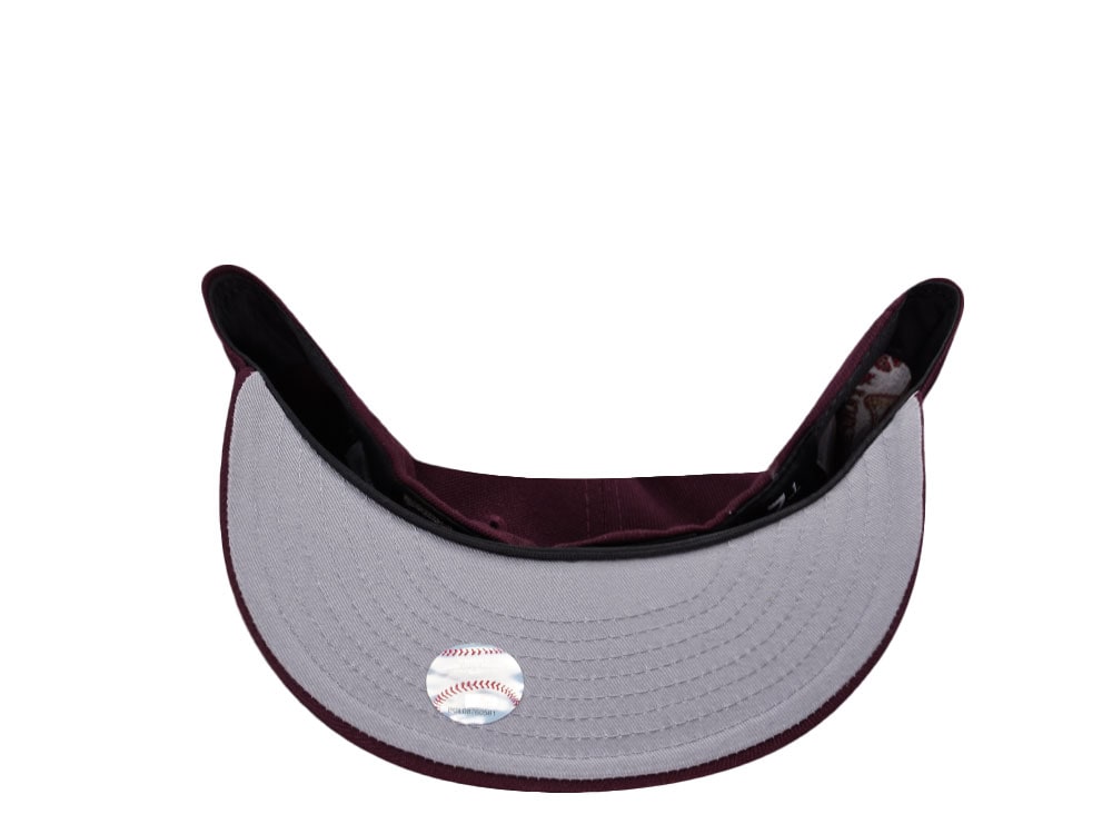 New Era Montreal Expos All Star Game 1982 Maroon Prime Edition 59Fifty Fitted Casquette