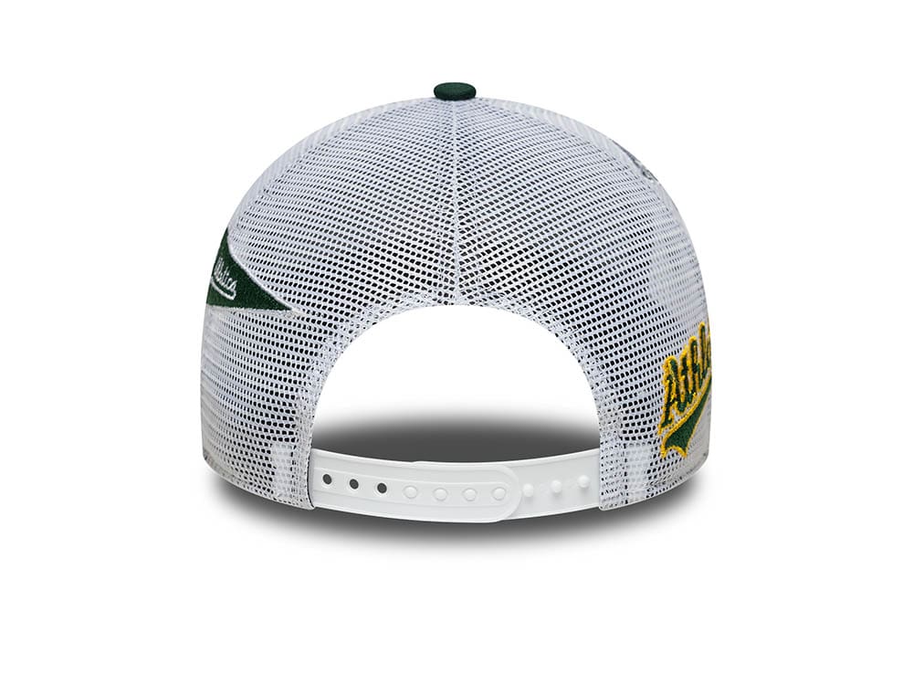 New Era Oakland Athletics Multi Patch 9Forty A Frame Trucker Snapback Casquette
