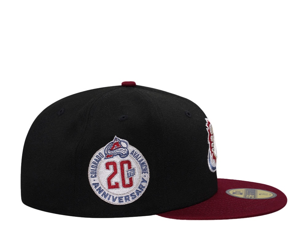 New Era Colorado Avalanche 20th Anniversary Two Tone Throwback Edition 59Fifty Fitted Casquette