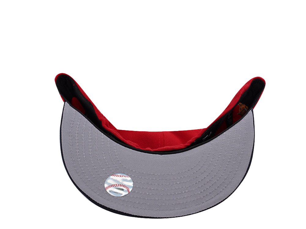 New Era Seattle Mariners 50th Anniversary Scarlet Two Tone Edition 59Fifty Fitted Casquette