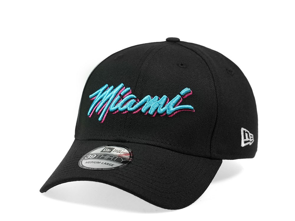 New Miami Heat Vice Edition Alternate 39Thirty Stretch Casquette