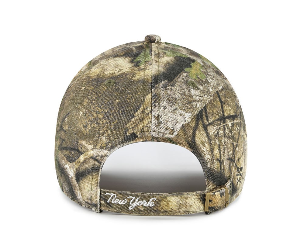47 Brand New York Yankees Realtree Clean Up Strapback Casquette