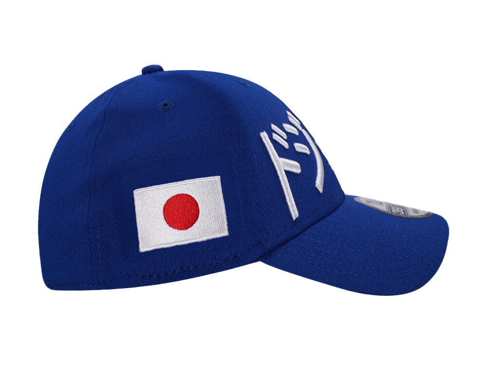 New Era Los Angeles Dodgers Kanji Japan Blue Edition 39Thirty Stretch Casquette