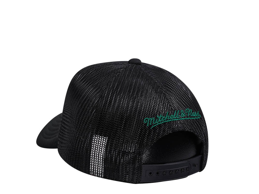 Mitchell & Ness Boston Celtics Black Billboard Trucker Snapback Casquette