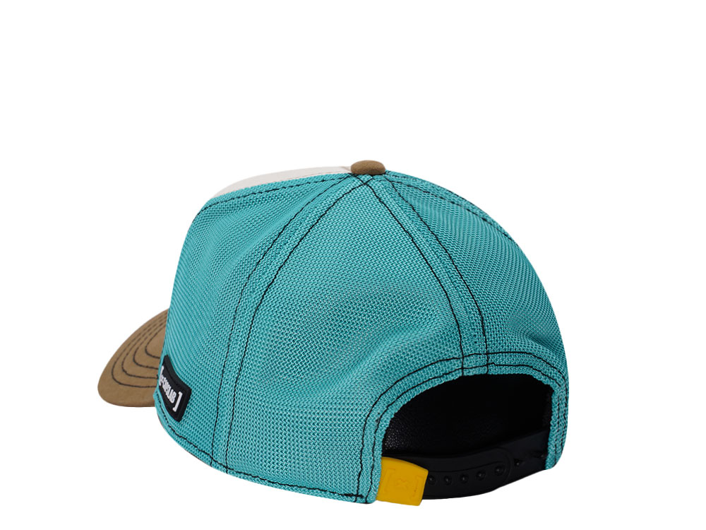 Capslab Woody Woodpecker Beige Trucker Snapback Casquette